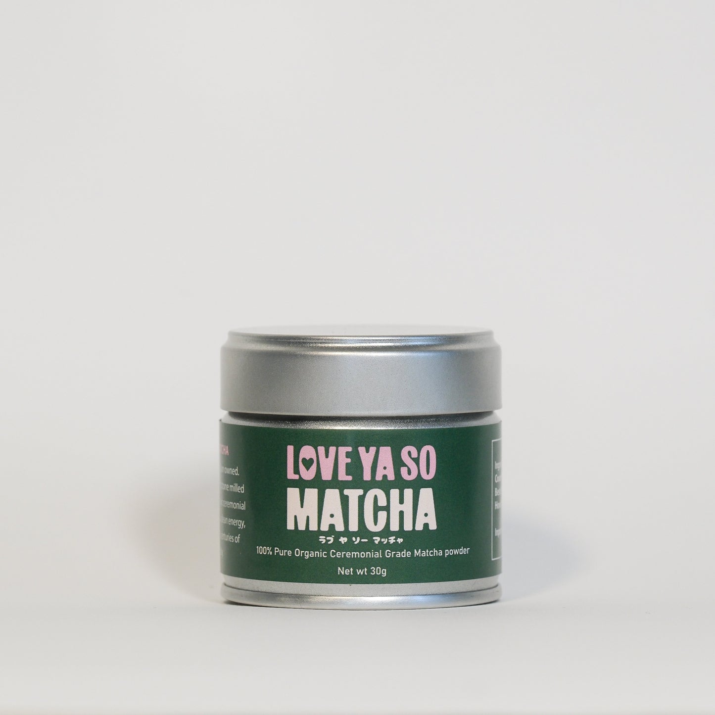 Organic Ceremonial Matcha 30g Tin