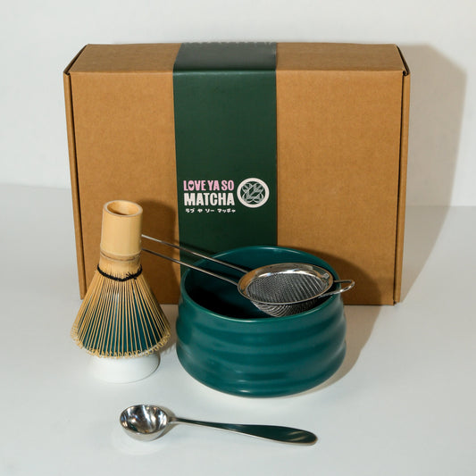 Chanoyu Set - Forest Green