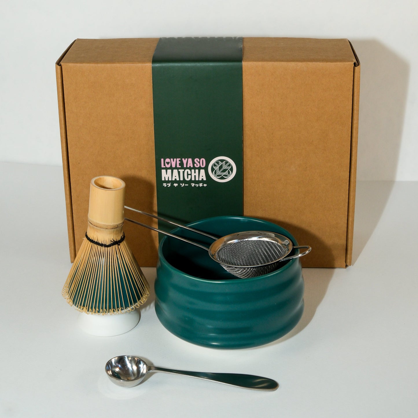 Chanoyu Set - Forest Green